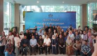 Acara halal bihalal IKA USAKTI, bertempat di Aula Gallery, Roemah Djan, Jakarta Pusat, Sabtu (18/5/2024).Foto: dok/pribadi