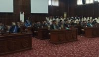 Rapat paripurna DPRD Provinsi Bengkulu, Senin (1/4) membahas rekomendasi atas LKPJ Gubernur Bengkulu Tahun 2024.