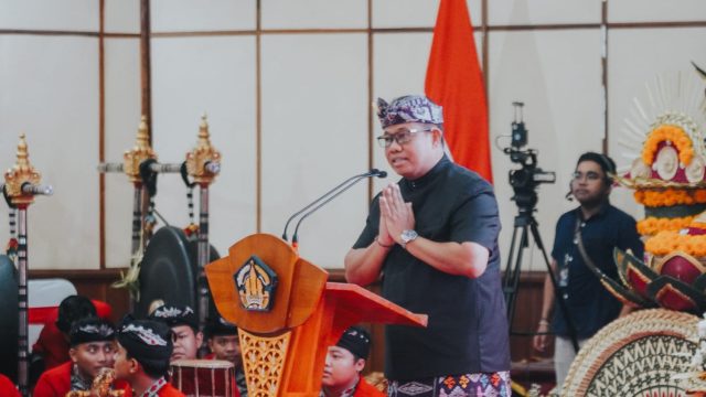 Rakorda Pemberantasan Korupsi Pada Pemerintah Daerah di Wilayah V Tahun 2024, di Gedung Wiswa Sabha Utama, Kantor Gubernur Bali, Kamis (02/05/2024). Foto: dok/Pemprov Bali