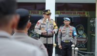 Kapolresta Palu Pimpin Sertijab Tiga Pejabat Utama Polresta Palu