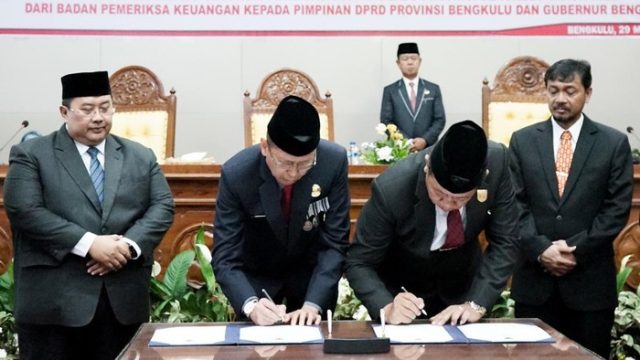Pemprov Bengkulu Kembali Raih WTP yang Ketujuh Kalinya