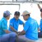 Sekda Dewa Made Indra saat melakukan gerakan restorasi terumbu karang di Perairan Pemuteran. Foto: dok Pemprov Bali