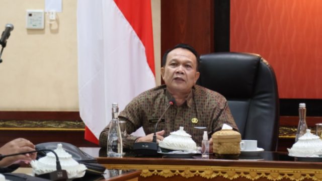 Deputi V KSP Irfan Pulungan saat di Kantor Gubernur Bali, Denpasar, Jumat (12/7/2024). Foto: dok/Pemprov Bali.