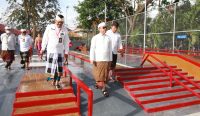 Wali Kota Denpasar menghadiri Upacara "Pemelaspasan Alit" Skate Park Lumintang, Kamis (8/9/2024). Foto: dok/Pemkot Denpasar
