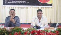 Rapat Koordinasi dengan Stakeholder dan Launching Pemetaan Kerawanan Pemilihan Serentak Tahun 2024 yang bertempat di TamanSurgawi Resort and Spa, Senin (5/8/2024). Foto: dok/Bawaslu Bali
