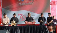 Wali Kota Denpasar, I Gusti Ngurah Jaya Negara saat membuka secara resmi Gelaran Mai Melali Fest ke-7 yang digelar di Lapangan Letda Made Pica, Desa Sanur Kaja, Sabtu (24/8/2024). Foto: dok/Pemkot Denpasar
