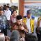 Wakil Presiden Ma'ruf Amin usai melakukan groundbreaking pembangunan Istana Wakil Presiden di Kawasan Inti Pusat Pemerintahan (KIPP) Ibu Kota Nusantara (IKN), Kalimantan Timur, Senin (12/8/2024). Foto: dok/Menteri PUPR
