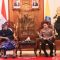 Penjabat Gubernur Bali Sang Made Mahendra Jaya bertemu dengan Kapolda Bali Irjen. Pol. Daniel Adityajaya, di Gedung Jayasabha, Rabu (15/08/2024). Foto: dok/Pemprov Bali