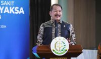 Jaksa Agung ST Burhanuddin saat meresmikan Rumah Sakit Adhyaksa Banten, Jumat (27/09/2024). Foto: dok/Kejagung