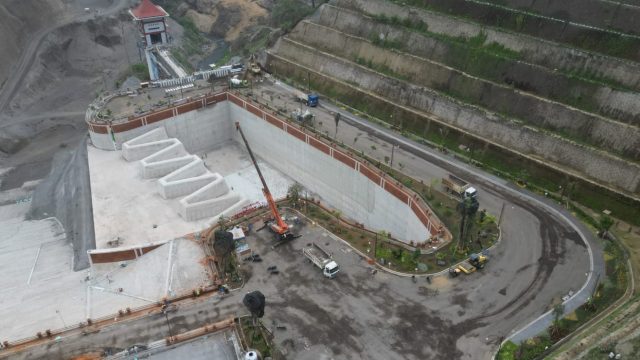 Bendungan Sidan Bali. Foto: dok/Kementrian PUPR