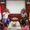 Sang Made Mahendra menerima audiensi dari Pimpinan Wilayah BULOG Kanwil Bali, Muhammad Anwar, Kamis (24/10/2024). Foto: dok/Pemprov Bali