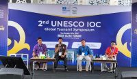 Penampilan dua desa di Bali yaitu Desa Tanjung Benoa, Badung dan Desa Pengastulan, Buleleng tampil dalam The 2nd UNESCO-IOC Global Tsunami Symposium dari 10–14 November 2024. Foto: dok/Pemprov Bali