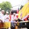 Kadis Pemadam Kebakaran dan Penyelamatan Kota Denasar, I Made Tirana saat meresmikan operasional armada pemadam kebakaran beberapa waktu lalu. Foto: dok/Pemkot Denpasar