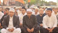 warga binaan Lapas Kerobokan ikuti Sholat Idul Fitri, Senin (31/03/2025). Foto: dok/Lapa Kerobokan