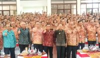 Gubernur Koster saat acara HUT Persatuan Perawat Nasional Indonesia (PPNI) Bali, di Denpasar, (23/3/2025).