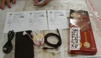 Barang bukti penyeludupan handphone ke Lapas Kerobokan, Senin (31/03/2025). Foto: dok/Lapas Kerobokan