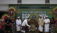 Pembukaan Dharma Santi Penyepian FPMHD Unud dengan tema 'Dharma Kala Cipta'. Foto: dok/pribadi