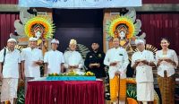 Puncak perayaan HUT ke 73 Maha Gotra Pasek Sanak Sapta Rsi, pada Kamis 17 April 2025 di Sekretariat MGPSSR, Jl. Cekomaria, Denpasar. Foto: dok/pribadi