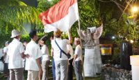 Prosesi pemulian lambang negara Pancasila dalam Rumah KaKek Festival, Selasa (20/05/2025). Foto: dok/pribadi