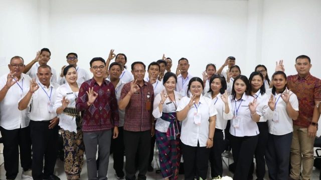 Pelatihan Pengelolaan Destinasi Wisata yang dilaksanakn di Gedung Dharma Negara Alaya, Selasa (20/5/2025). Foto: dok/Pemkot Denpasar