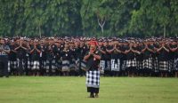 Ilustrasi/Gelar Apel Agung Pacalang Bali Tahun 2025 di Lapangan Niti Mandala Renon, Sabtu, 15 Maret 2025. (dok/ist)