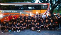 Skuad Perseden Denpasar sebelum melaju ke Yogyakarta. Foto: dok/Pemkot Denpasar