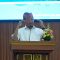 Foto: Gubernur Bali Wayan Koster saat memberi pembekalan Kuliah Kerja Nyata (KKN) kepada mahasiswa Unud, Jumat (13/6/2025).