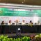 Foto: Gubernur Koster saat konferensi pers Bali and Beyond Travel Fair (BBTF) ke-11 di BICC Hotel Westin Nusa Dua, Badung