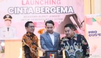 Foto: Pemkab Jember luncurkan program beasiswa pendidikan bertajuk Cinta Bergema, Rabu malam (18/6/2025).