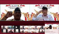 Foto: Webinar “Pramuka sebagai Pilar Pendidikan Karakter Menuju Indonesia Emas 2045”, Sabtu (14/6/2025).