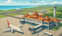 Ilustrasi Bandara Bali Utara.