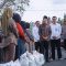 Foto: Penyaluran beras berlangsung di Kantor Perum BULOG Mangli, Kecamatan Kaliwates, Senin (21/7/2025)