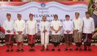 Pelantikan dua Pejabat Pimpinan Tinggi Pratama (PPTP) di lingkungan Pemprov Bali, Kamis (17/7/2025). Foto: dok/Pemprov Bali