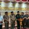 Bupati Jember Muhammad Fawait memberikan keterangan pers di Gedung DPRD Jember, Senin malam (28/7/2025)
