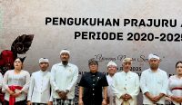 Wagub Bali I Nyoman Giri Prasta menghadiri Paruman Agung Pasikian Yowana Bali yang berlangsung di Balai Budaya Giri Nata Mandala, Puspem Badung, pada Sabtu (5/7/2025). Foto: dok/Pemprov Bali