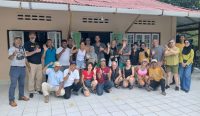 Foto: Kunjungan Wisatawan Spanyol di Kawasan Perkebunan Gunung Pasang, Jember.