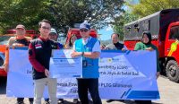 PLN menyalurkan bantuan kemanusiaan kepada para korban selamat tenggelamnya KMP Tunu Pratama Jaya di Selat Bali. Foto: dok/pribadi