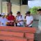 Bupati Klungkung, I Made Satria bersama Wakil Bupati Klungkung, Tjokorda Gde Surya Putra meninjau Tempat Olah Sampah Setempat (TPST) Jungut Batu Desa Lembongan