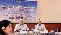 Tim Penilaian Mandiri (TPM) Wilayah Bebas dari Korupsi (WBK) melaksanakan penilaian dan wawancara kepada Lembaga Pemasyarakatan (Lapas) Kelas IIA Kerobokan. Foto: dok/Lapas Kerobokan