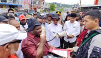 Aksi penyampaian aspirasi mahasiswa di Manokrawi, Papua Barat. Foto: dok/pribadi