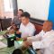 Petugas Disdukcapil Jember merekam data kependudukan lansia melalui program “Peduli Kamu” di Kecamatan Puger, Selasa (2/9/2025).