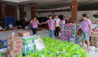 DPD HAKAN salurkan bantuan ke korban terdampak banjir di Kota Denpasar dan Badung, Sabtu (13/09/2025). Foto: dok/pribadi
