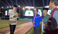 Bupati Jember Muhammad Fawait bersama jajaran meninjau persiapan akhir pembukaan MTQ XXXI Jawa Timur di Stadion Jember Sport Garden.