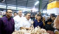 Kunjungan Kerja Menteri Perdagangan Republik Indonesia, Dr. Budi Santoso di Pasar Nyanggelan, Kelurahan Panjer, Kecamatan Denpasar Selatan, Selasa (9/9/2025). Foto: dok/Pemkot Denpasar