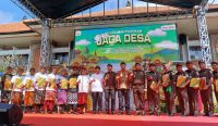 Peluncuran Program Jaga Desa oleh Kejati Bali yang ditandai penandatanganan kerja sama antara seluruh Bupati/Wali Kota dan Kepala Kejari se-Bali di Denpasar, Kamis (11/9/2025).
