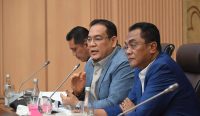 Komisi XII DPR RI dari Fraksi PDI Perjuangan, Yulian Gunhar dalam RDP Komisi XII DPR RI dengan pemerintah di Ruang Rapat Komisi XII, Gedung Nusantara I DPR RI, Senayan, Jakarta, Senin (26/1/2026). Foto : Aditya/Andri.