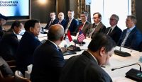 Presiden Republik Indonesia Prabowo Subianto menerima 12 pengusaha terkemuka Amerika Serikat dalam pertemuan di Washington DC, 20 Februari 2026. Foto: BPMI Setpres