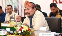 Anggota Komisi III DPR RI Martin D. Tumbeleka mengikuti Kunjungan Kerja Spesifik Panitia Kerja (Panja) Reformasi Kepolisian dan Kejaksaan di Palembang, Kamis (29/1/2026). Foto: Runi/Mahendra.