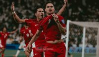 Kevin Diks selebrasi gol Timnas Indonesia FIFA Series 2026