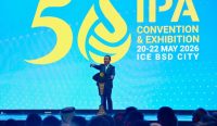 Menteri ESDM Bahlil Lahadalia membuka acara IPA Convex 2026 di Tangerang, Banten, terkait investasi migas nasional.